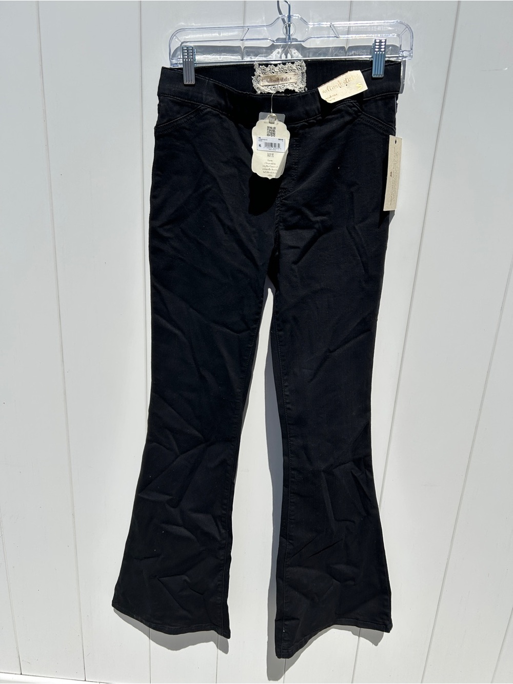 Altar'd State Black High-Waist Flare Pants